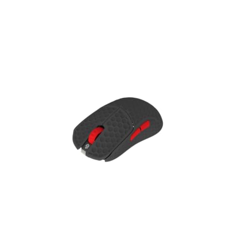 Image of G-Wolves HTX Mini Wireless Gaming Mouse -8k Reporting Rate- PAW3395 Sensor - 50 to 26,000 CPI - 26±2Gram (8K Report-Black-Red)