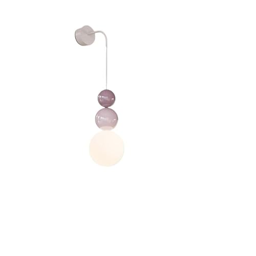 Lampe LED suspendue nordique minimaliste en finition boule de crème
