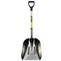 SeymourStructron 49755 29" Safety Green Fiberglass Handle Scoop Shovel
