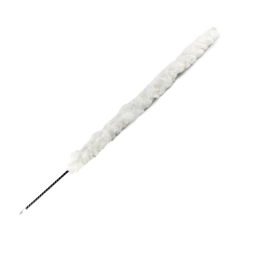 Septe Flute Cleaning Kit, Flute Cleaning Rod,Flute Cotton Cleaning Brush for Flute Repair and Cleaning (White)