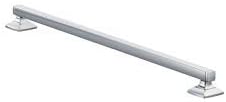 Moen YG5112CH Bathroom Safety 12-Inch Stainless Steel Transitional Bathroom Grab Bar, Chrome