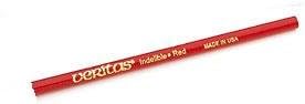 Veritas Red Indelible Pencil #83U0120. 12 Count