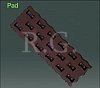 rg-vertrieb Gartenplatten Beetplatten Bodenplatten Gehweg 0,95 qm² 4,8m Gehwegplatte Kunststoff 500kg/qm Belastbarkeit 8 Stück