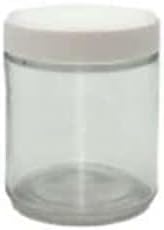 Cole-Parmer Pre-Cleaned EPA Sample Jar, Clear Glass, 250mL (8.5 oz): 12/CS