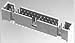 5104338-6, Conn Shrouded Header (4 Sides) HDR 26 POS 2.54mm Solder ST Top Entry Thru-Hole Tube (25 Items)