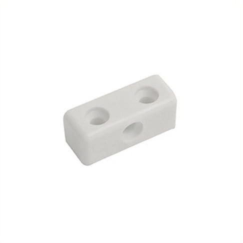 TradeBoxDirect Modesty Blocks Kitchen Cabinet Cupboard Joint Connector (White [50 Pack]) — image 1
