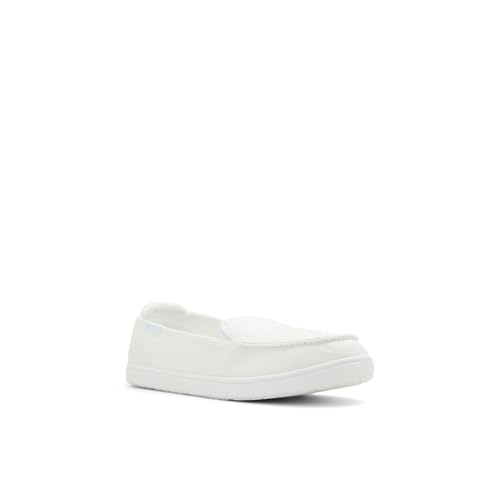 Roxy Women's Minnow VII Loafer Flat, Bright White, 6.53
