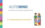 Portada de Autismind 5. Interpretación Contextual