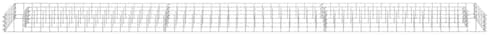 Gabion Baskets Border | 270x30x10 cm | Galvanised Steel Wire Mesh...