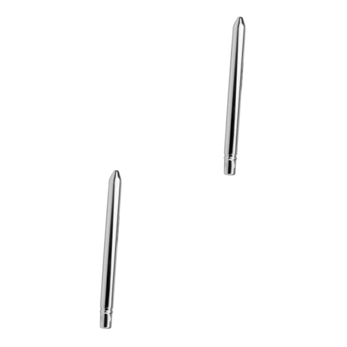 BIUDECO 2pcs Mini Lip Brush Set Lipstick Applicator Foundation Brush Eyeshadow Travel Size Makeup Tool