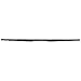 ACDelco Gold 8-7266 (89001202) Heavy Duty Black Wide Saddle Wiper Blade for Curved Windshields, 26.0 in