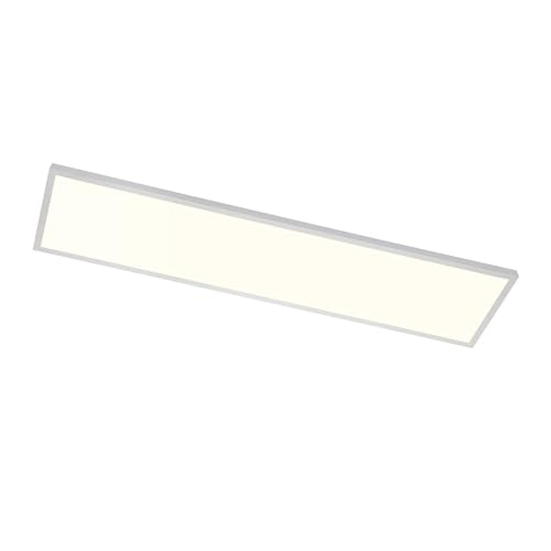 LED Panel 'Lysander' dimmable in White made of Aluminium for e.g. Office & Workroom (1 light source,) from Arcchio | Ceiling Light, Business Lighting, office lamp, workspace lamp, ceiling light