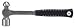 Ball Pein Hammer, Steel, 12 Oz