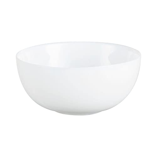 HouseJoy Grande set di insalatiere in vetro con base in legno di acacia e mani per insalata, ciotole per frutta, popcorn, patatine, pasta, forno a microonde e lavastoviglie, indispensabile per la