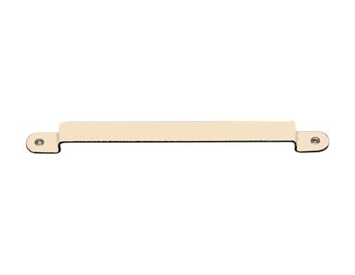 Riess, 0887-006, Löffelblechleiste 38, CLASSIC - BUNT/PASTELL, Farbe Goldgelb,Länge 38cm, Tiefe 1.5cm, Höhe 2 cm, Emaille