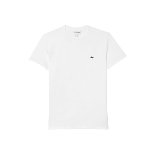 Lacoste スタンダード半袖ジャージー ピマ レギュラーフィット クルーネック Tシャツ、Th6709 – 51