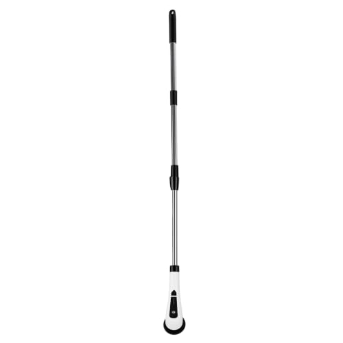 GOWENIC Épurateur électrique Rotatif 25W, Brosse de Nettoyage Extensible Fil avec 9 Têtes pour Salle de Bains, Cuisine, Douche, Carrelage, Poêle de Sol
