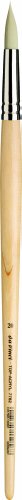 da Vinci Oil & Acrylic Series 7782 Top Acryl Paint Brush, Round White Synthetic with Long Natural Polished Handle, Size 20
