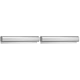Générique Ser de 2 Glissière en Aluminium Vérifier Glissière en Aluminium Porte- Chèque Glissière en Aluminium Porte- Billets Restaurant Chèque Rack Rack Glisser Billet