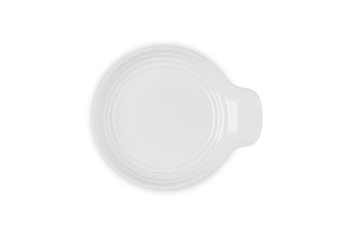 Le Creuset Signature Stoneware Spoon Rest, 6 Inches, White