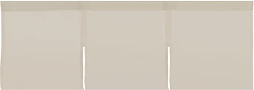 のれん 無地 シンプル ナチュラル 幅85cm 丈30cm 3つ割れ 選べる サイズオーダー 白茶 和み 全10色 98639