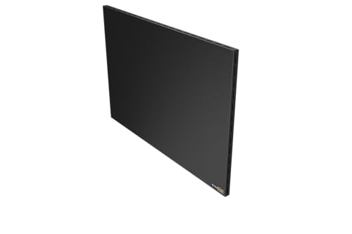 SCHMIDBAUER® Infrarotheizung Hybrid 700 Watt Schwarz Tafel bemalbar - Ein/Aus-Schalter - Infrarottechnik mit Raumluft-Konvektion - Elektroheizung - Direktheizung