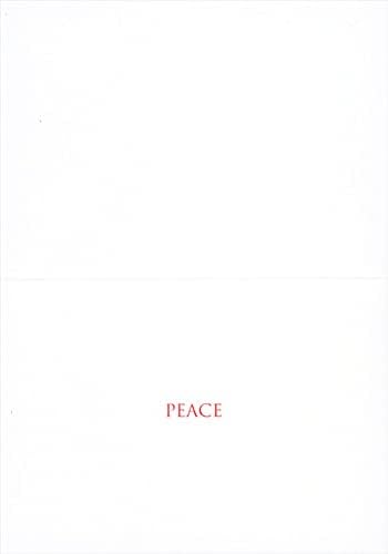 Kayak Peace Symbol : Golden Gate Bridge : San Francisco Box of 10 Christmas Cards