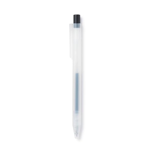 Bolígrafo retráctil negro MUJI 0.3mm gel