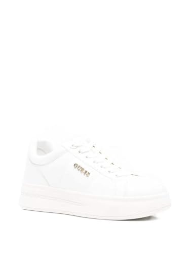 Baskets GUESS Flfwll femmes blanc simili-cuir chaussures mode sneakers 39