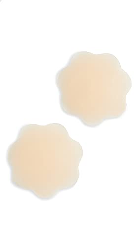 Nudwear Women's No Show Nipple Covers, Nood No. 3, Tan, One Size