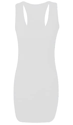 XuBiDuBi Women Racer Back Top Gym wear Bodycon Vest Top UK Size 8,10,12,14,16,18,20,22,24,26