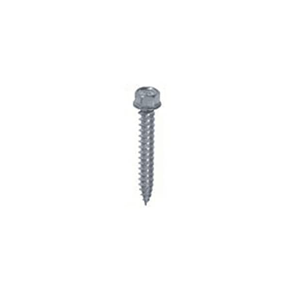 Hex Screw Bonded Washer, Metal-to-Wood Self-Piercing, Size 9-15X1"(Pack of 1000)