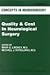 Concepts in Neurosurgery: Quality & Cost In Neurological Surgery