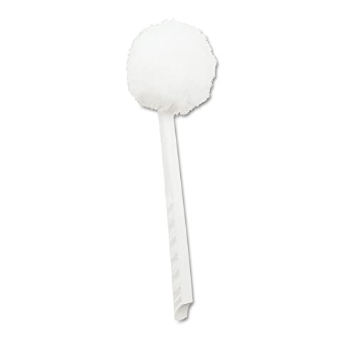 Boardwalk 00160 Deluxe Bowl Mop, 10" Handle, 2" dia. Head, Plastic, White (Case of 25)