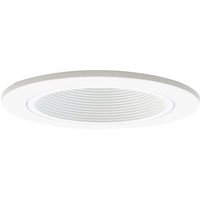 Elite B401W-WH 4" White Plastic Baffle