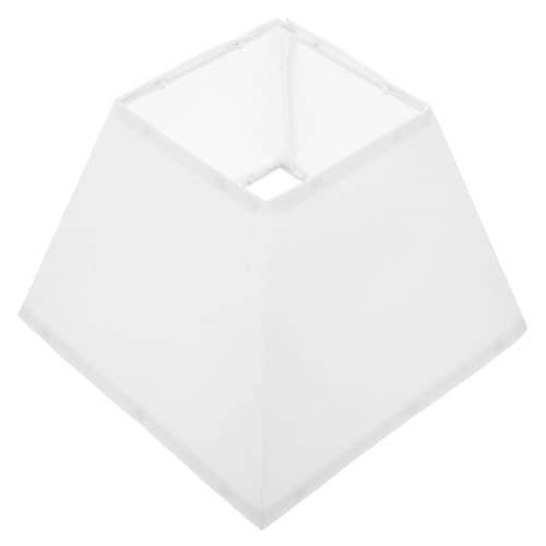 NIYANGLE Abat-jour Carré Tissu Détachable pour Lampes de Sol Table Facile à Nettoyer Compatible...