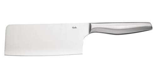 Fissler Essential/Edelstahl Küchen-Hackbeil (16,5 cm) Chinesisches-Kochmesser, rostfrei, Spülmaschinen-geeignet, Allzweck-Küchenmesser, sehr scharf