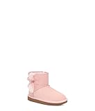Koolaburra by UGG Toddler's Victoria Mini Boot, Silver Pink/Pearl, 8