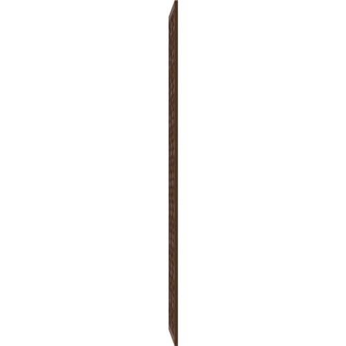 Image of 19 3 /8 inchW x 49 3 /8 inchH x 3 /8 inchT Lake Decorative Fretwork Wood Wall Panels, Walnut