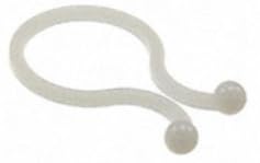 Cable Management Clip with Twist Lock Snap-Lock Design, White, Pack of 100, Plastic, for Home and Office Use(Cable Dia:10-12.7mm)-image-46