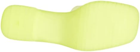 Steve Madden Women's Harlin Heeled Sandal, Citron, 7 | Image 2