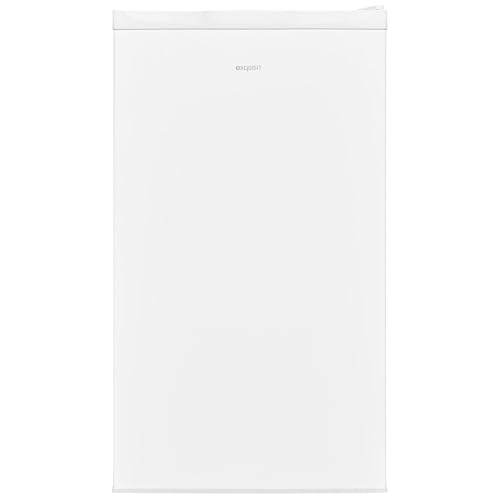 Exquisit Congelador Table Top, 63l, Clase E, Color Blanco, Altura Regulable, Ruedas Traseras, 1 Cajón Y 2 Bandejas De Fácil Acceso, Consumo 157 Kwh Año, Medidas 82,5x45,3x46 Cm.