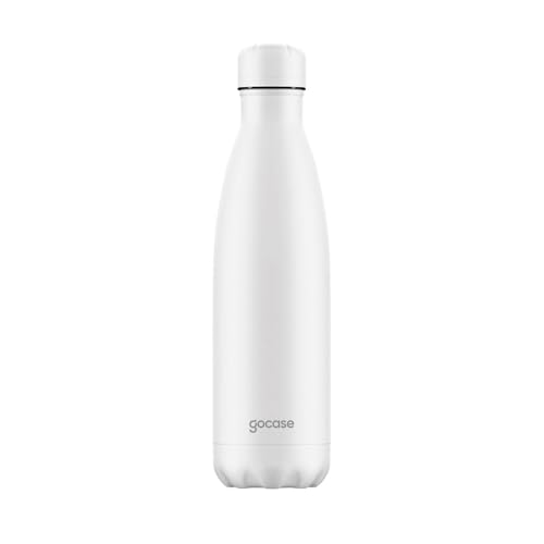 Garrafa Térmica Gocase Urban Inox Parede Dupla Isolada À Vácuo 500ml - Branco