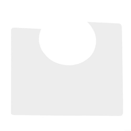 Besshepplo Plaque de protection anti-rayures pour guitares acoustiques folkloriques, design transparent avec retrait facile pour guitare classique et flamenco