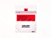 Lab-Loc Specimen Bags with Removable Biohazard Symbol