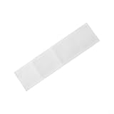 Copertura per termosifone, attacco magnetico, traspirante, in tessuto di cotone e lino, decorazione per la casa, colore bianco, lunghezza 40-200 cm, larghezza 10 cm, design traspirante, scudo