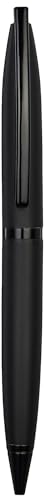Image of amazon basics Elegant Ballpoint Pen with Classy Stainless Steel Body (Vintage Black, Blue Ink)