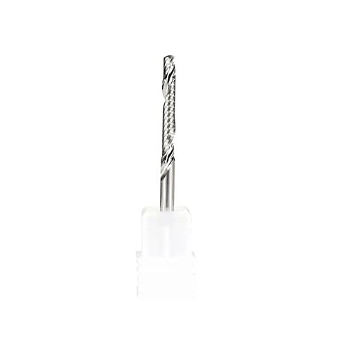 Fraise aluminium en carbure monobloc CNC à hélice en O et tige 3.175 mm