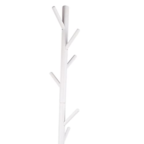 Aramox Arbre à Vêtements, Porte-manteau en Pin Massif, Cintre à Vêtements Debout de 68,89 Pouces avec 8 Crochets et Base de Trépied, Coins Arrondis, pour...