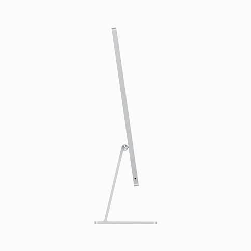 Image of Apple 2023 iMac All-in-One Desktop Computer with M3 chip: 8-core CPU, 10-core GPU, 24-inch Retina Display, 512GB SSD Storage. Works with iPhone /iPad; Silver With AppleCare+ (3 Years)